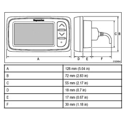 Raymarine i40 Depth Display E70064 RYE70064