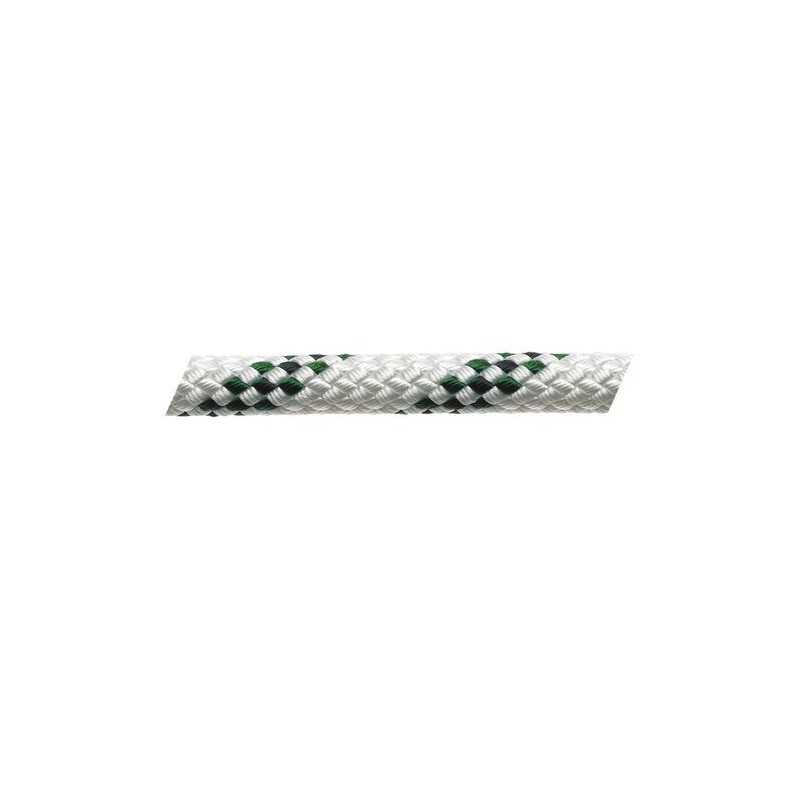 Marlow Marlowbraid Fleck Bianco con Segnalino Verde Ø6mm Bobina 200m