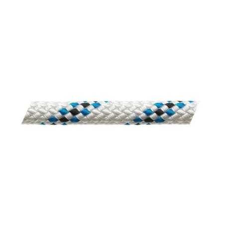 Marlow Braid Fleck Bianco con Segnalino Blu Ø 8mm Bobina da 200m