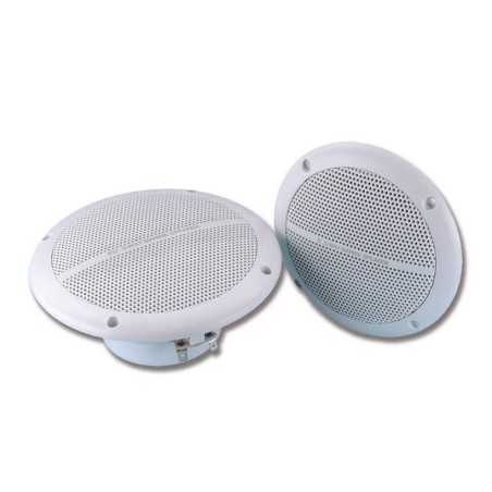 Coppia casse in ABS bianco Doppio cono 80W 65~22.000Hz N100969021035