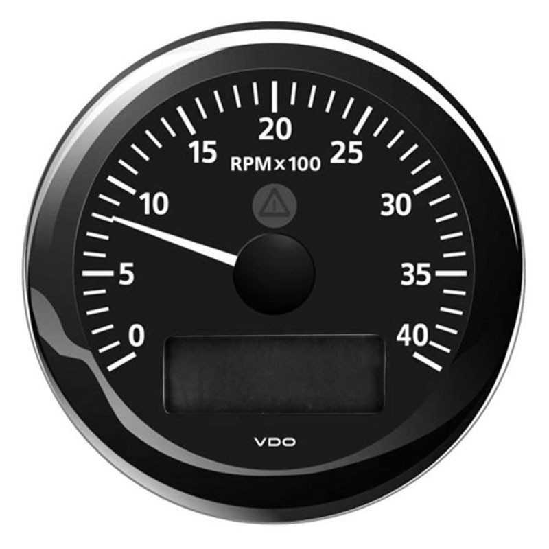 VDO Contagiri 4000 RPM 12/24V 85mm Nero ViewLine OS2758001