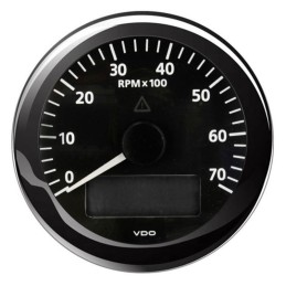 VDO Contagiri 7000 RPM 12/24V 85mm Nero ViewLine OS2758004