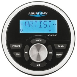 AQUATIC AV Stazione di controllo AQ-WR-5F 92mm IP65 per Stereo MP5