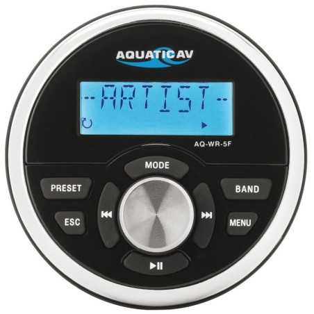 AQUATIC AV Stazione di controllo AQ-WR-5F 92mm IP65 per Stereo MP5