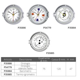 Plastimo Termoigrometro Temperatura e Umidità 120mm FNIP35885