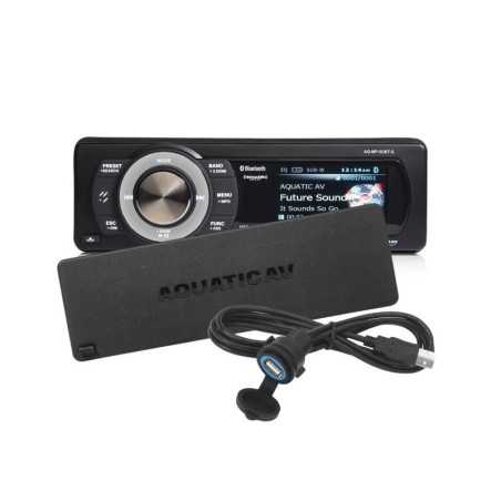 AQUATIC AV Radio Stereo Sintolettore AQ-MP-5UBT-S 214,4x69,8mm IP55