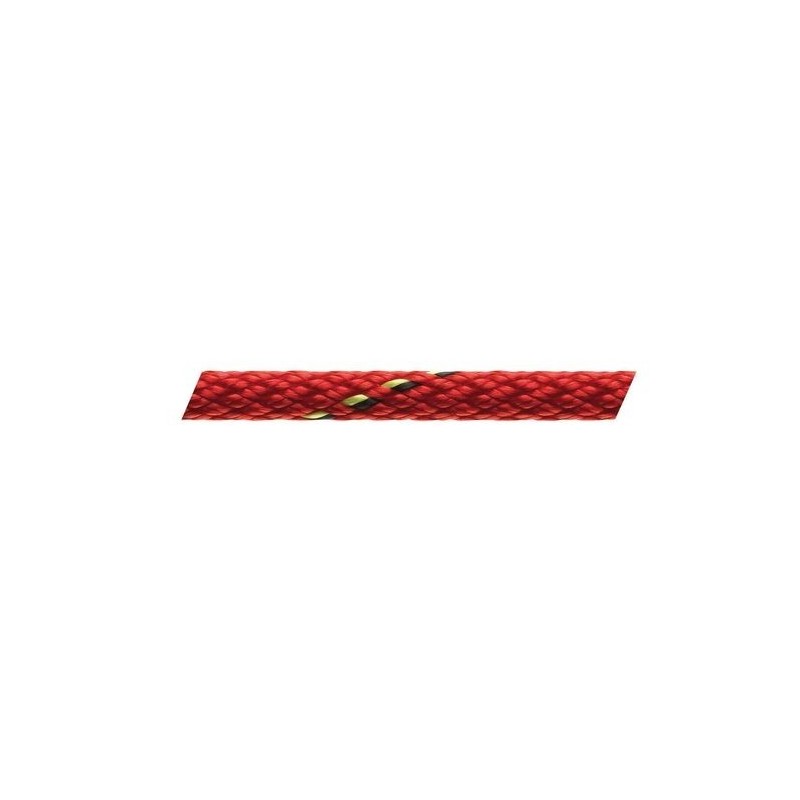 Treccia MARLOW D2 Competition 78 Rosso con segnalino Ø10mm Bobina 200m