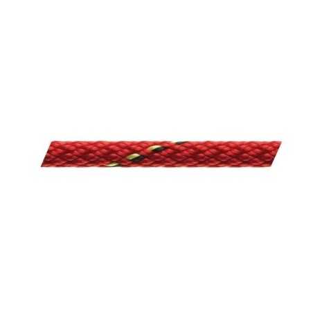 Treccia MARLOW D2 Competition 78 Rosso con segnalino Ø10mm Bobina 200m