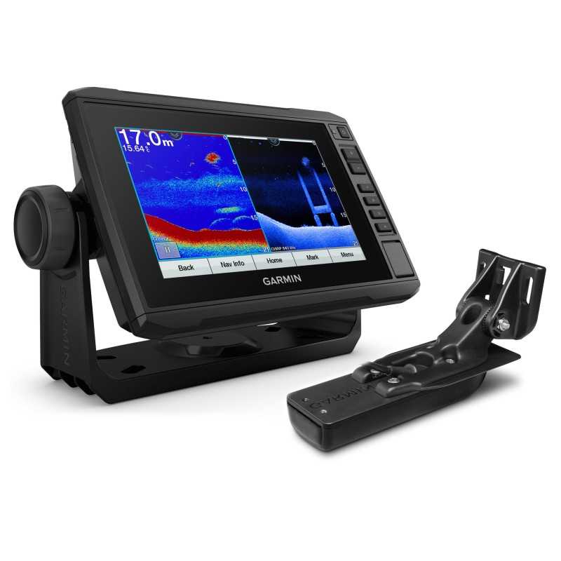 Garmin Chartplotter ECHOMAP UHD 72cv con Trasduttore GT24-TM