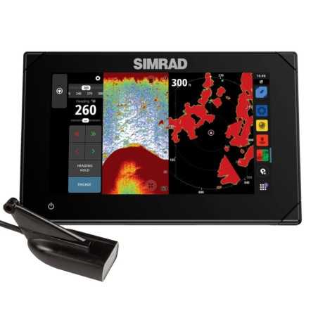 Simrad Chartplotter NSX 3007 M/H HDI XDCR ROW 000-15374-001 62600120