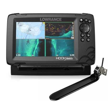 Lowrance HOOK Reveal 7 TripleShot CHIRP Side/DownScan 000-15520-001