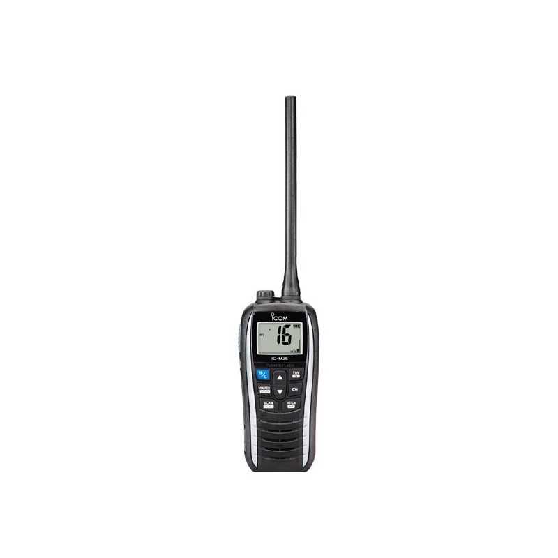 Icom IC-M25EURO Ricetrasmettitore VHF nautico 5W galleggiante Bianco