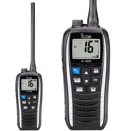 Icom IC-M25EURO Ricetrasmettitore VHF nautico 5W galleggiante Bianco