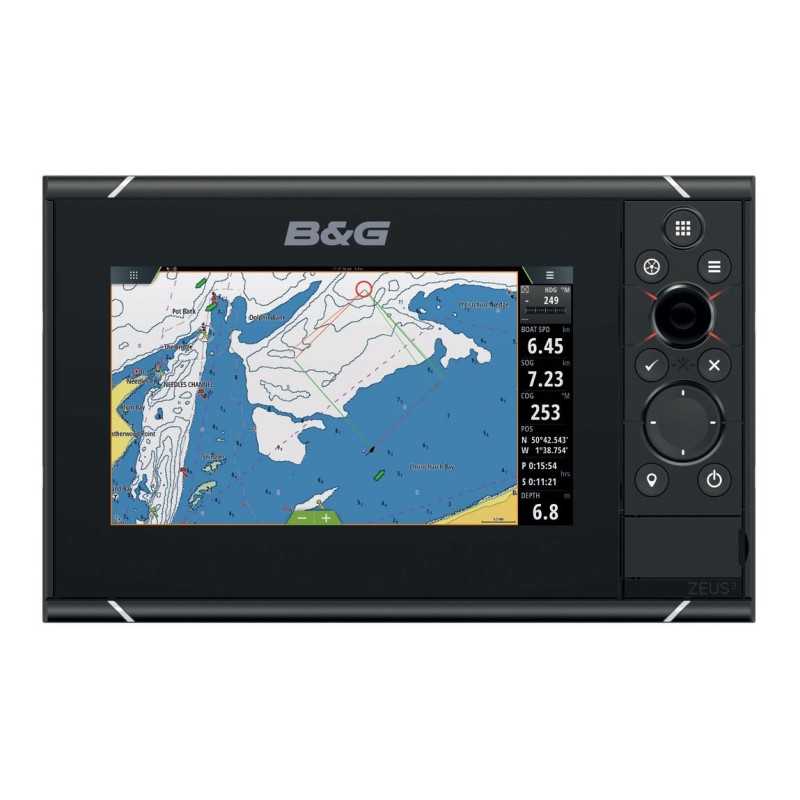 B&G Zeus3 7 Display Multifunzione Mappa Base Mondiale 000-13245-001