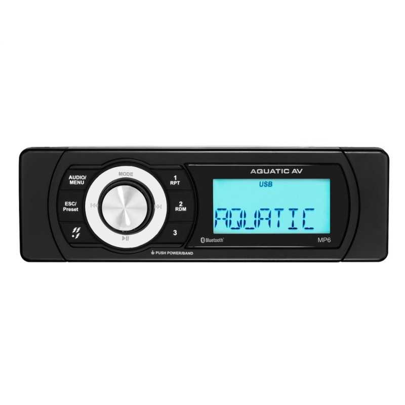 AQUATIC AV Radio Stereo Sintolettore MP6 210x65,2mm IP65 OS2954881