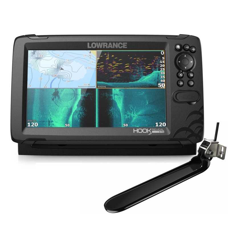 Lowrance HOOK Reveal 9 con trasduttore CHIRP Tripleshot 000-15531-001