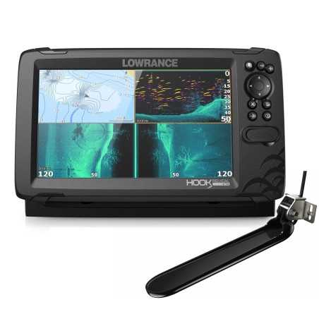 Lowrance HOOK Reveal 9 con trasduttore CHIRP Tripleshot 000-15531-001