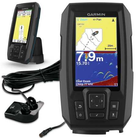 Garmin Striker Plus 4 Ecoscandaglio Trasduttore 77/200kHz 010-01870-01