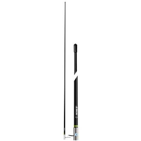 Scout KS-43 Black Edition Antenna VHF VTR 240cm 6dB Cavo RG-8X 6m