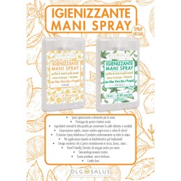 Igienizzante Mani Spray 18ml fragranza Agrumi Antibatterico