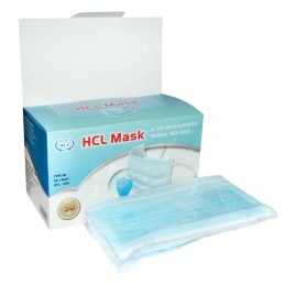 Mascherina Chirurgica HCL MASK USO MEDICO 4 Strati Tipo IIR CE EN14683