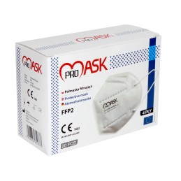 Mascherina FFP2 BIANCA Promask PM2 NR CE1463 Made in EU 20Pz