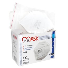 Mascherina FFP2 BIANCA Promask PM2 NR CE1463 Made in EU 20Pz