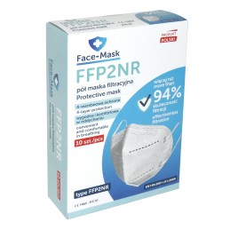 Mascherina FFP2 PMF BIANCA Face-Mask Certificata CE1463 Made in EU