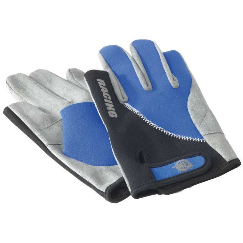 Guanti da vela in neoprene/pelle Versione pollice/indice mozzati S