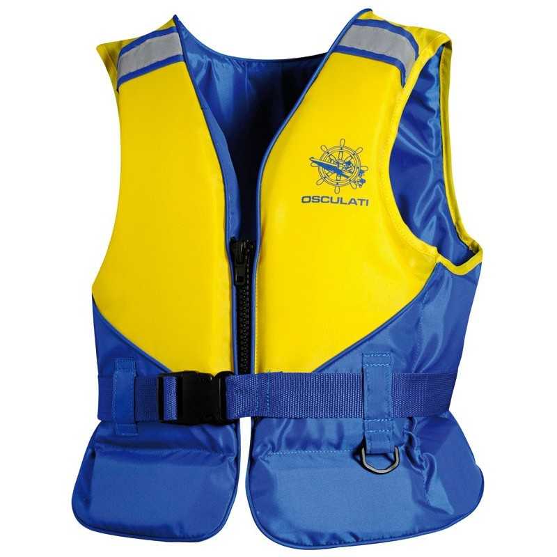 Giubbetto Aqua Sailor Junior 25-40kg 50N Giallo e Blu EN ISO 12402-5