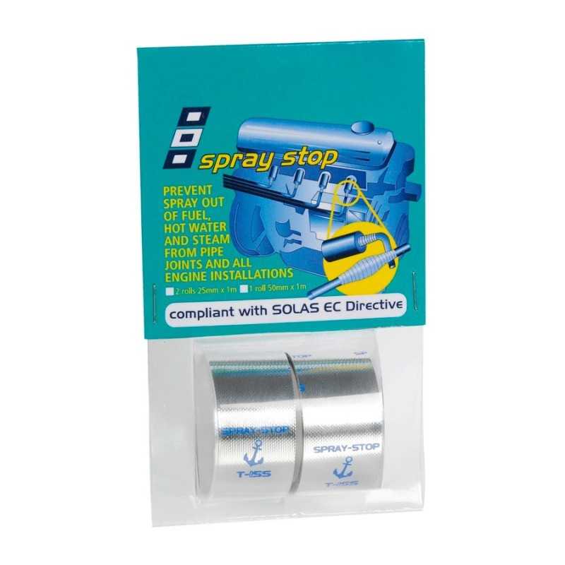 Nastro PSP MARINE TAPES Spray Stop 2 Rotoli 25mm x 1m OS6511820