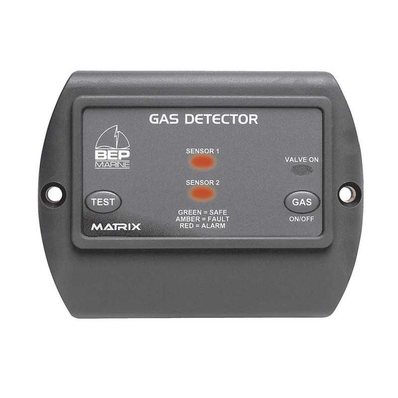 Uflex 600-GDL Rilevatore Gas BEP con sensore GPL Benzina e Metano