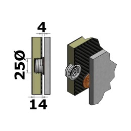 Inserto per avvitatore LP-DF8 Fastmount OS1046105