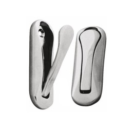 Gancio appendiabiti a scomparsa in Acciaio Inox 80x25mm MT0335605