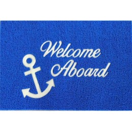 Tappeto Welcome Aboard Blu 40x60cm N20215505721