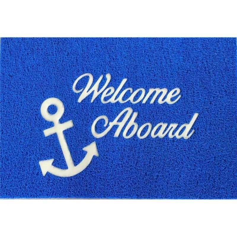 Tappeto Welcome Aboard Blu 40x60cm N20215505721