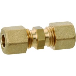 Raccordo M5 Tipo Dritto Collegamento femmina 8+8 mm DIN 8434-1