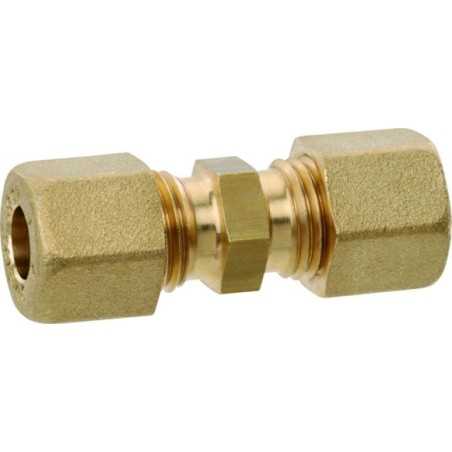 Raccordo M5 Tipo Dritto Collegamento femmina 8+8 mm DIN 8434-1