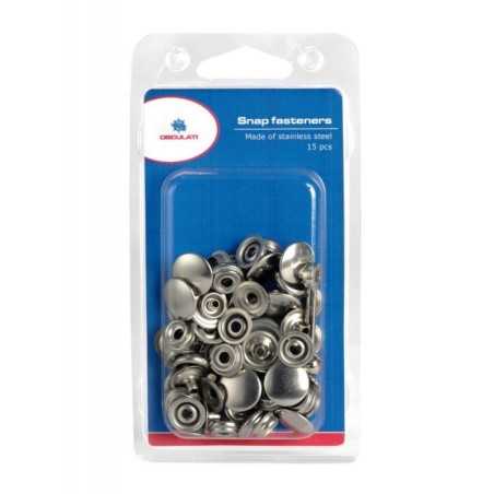 Bottoni in acciaio inox per Capot Tende 15pz N20543003382