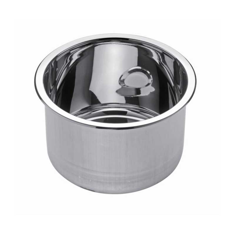 Lavello tondo in acciaio inox 290xh125mm N43537204892