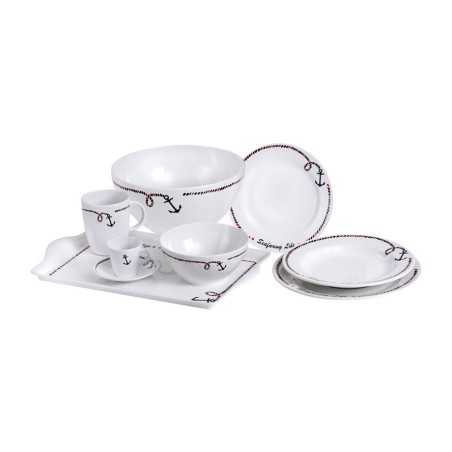 Set 6 piatti fondi antiscivolo 22,5cm Ancor Line OS4844402