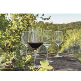 Set 4 Coppe di Vino GLASS 420ml 79x220mm N20217400020