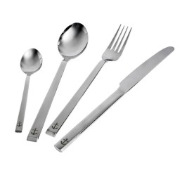 Set posate 24pz Ancor Line in acciaio inox OS4844420