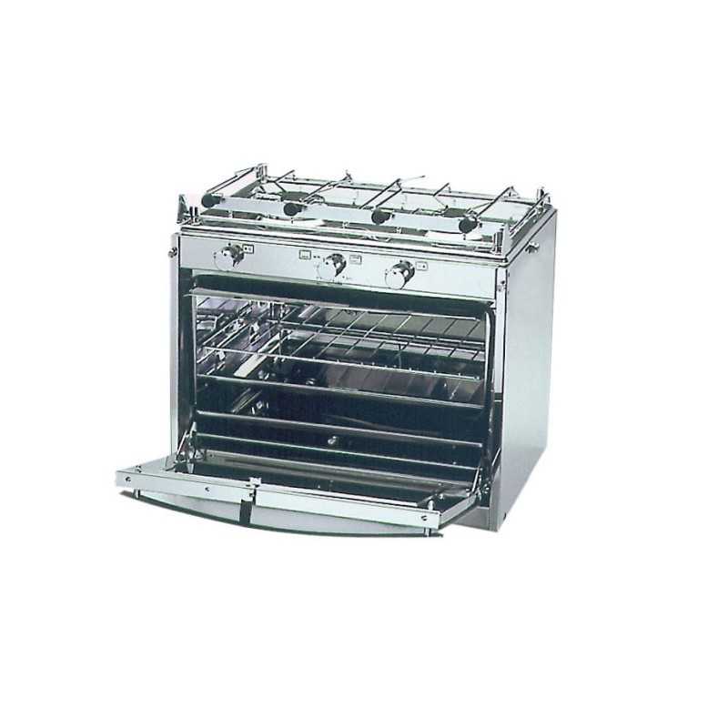 Cucina Compact TECHIMPEX Marinertwo 2 Fuochi + Forno OS5037000