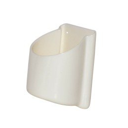 Portabicchiere in PVC a parete Bianco OS4843007