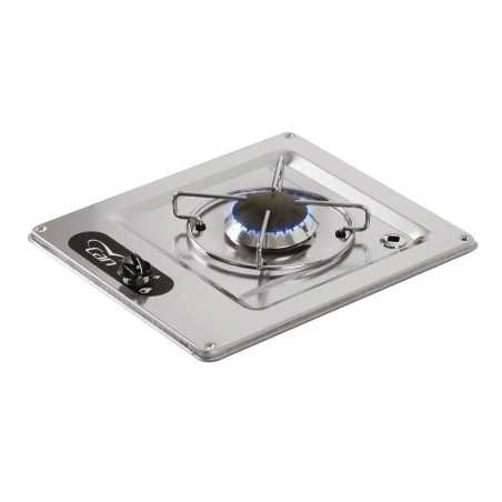 Piano di Cottura Burny 1 a Gas in Acciaio Inox 1 Fuoco 320x285mm