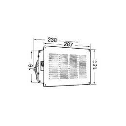 Riscaldatore a paratia HEATER CRAFT 12V OS5026300