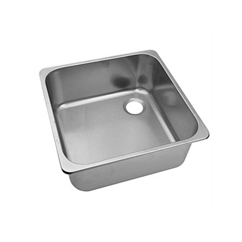 Lavello rettangolare Inox 175x325x150mm Senza piletta OS5018724