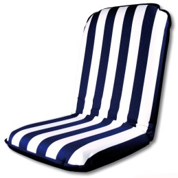 COMFORT SEAT cuscino e sedia autoreggente Bianche e Blu 100x49x8mm