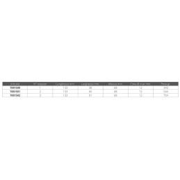 Stopper Triplo Cima max 12mm FNI7881502